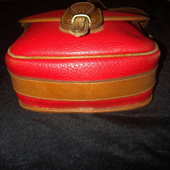 Vintage Dooney & Bourke All-Weather Leather Equestrian Crossbody Bag - Picture 4 of 14